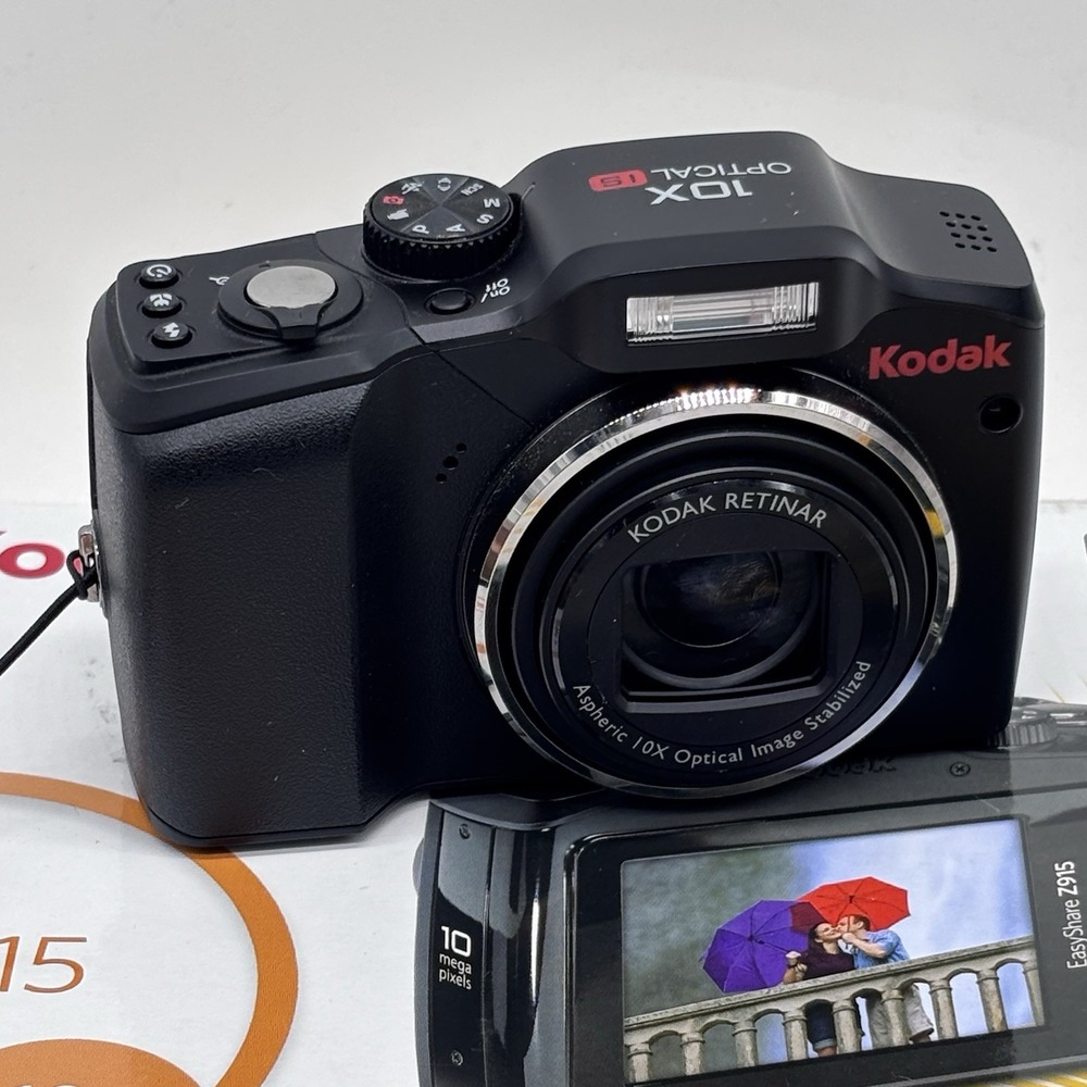 KODAK EasyShare Z915 Digital Camera - 10MP / 10x - AA Batteries - Excellent Cond